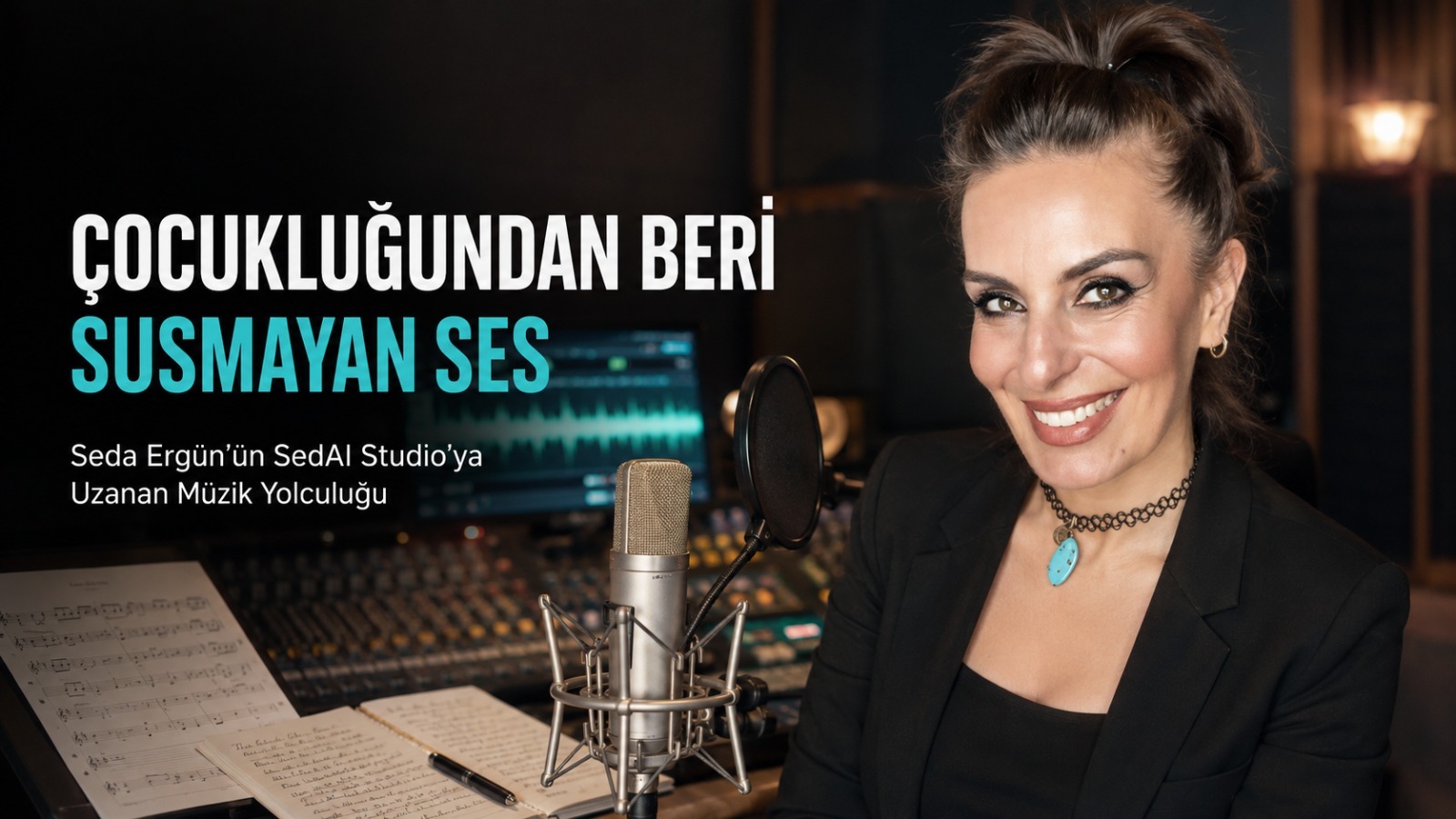 SedAI Studio’nun Kurucusu Seda Ergün: Yapay Zeka ile Şarkı Yazarlığında Yeni Dönem Başladı Seda Ergün: Yılların yazdığı şiirler, artık SedAI Studio ile müziğe dönüşüyor